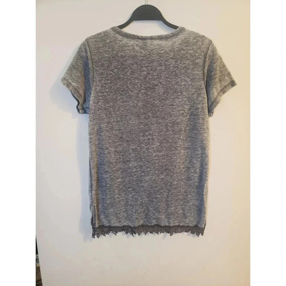 Gray Print Top - Picture 4 of 4